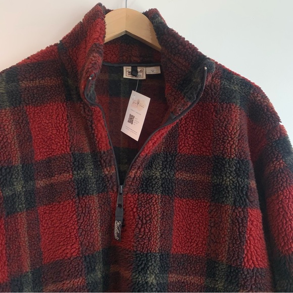 Woolrich 1/4 Zip Plaid Fleece - Picture 6 of 6
